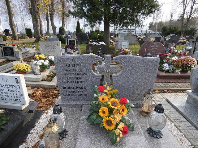 Walerian Gleich 1922 Biesiekierz - Grobonet - Wyszukiwarka osób pochowanych