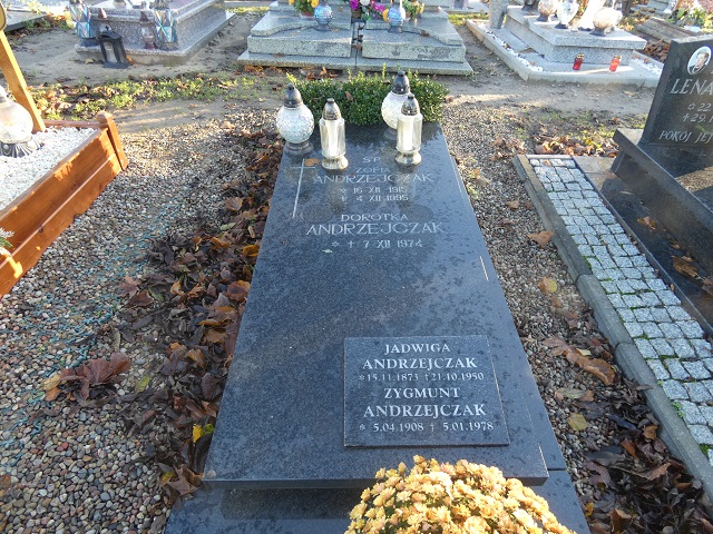 Zofia Andrzejczak 1915 Biesiekierz - Grobonet - Wyszukiwarka osób pochowanych