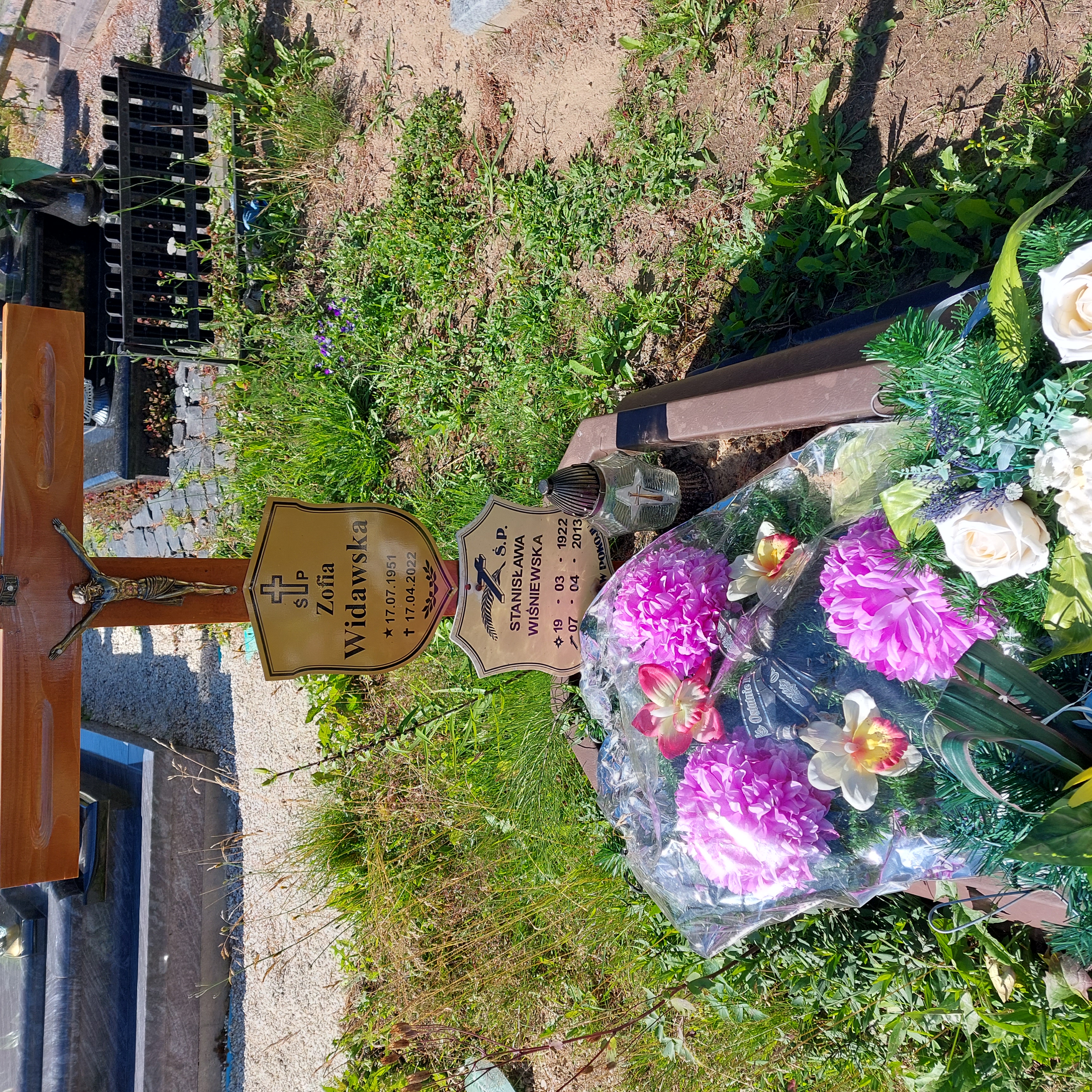 Grób Zofia Widawska